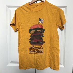 Stranger Things Bennys Burgers tee